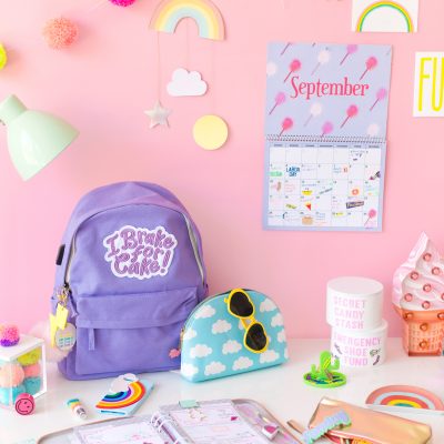 10 Fun Back To School DIYs To Try Right Now Colorful Desk for Back to School