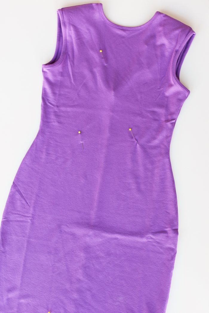Purple dress