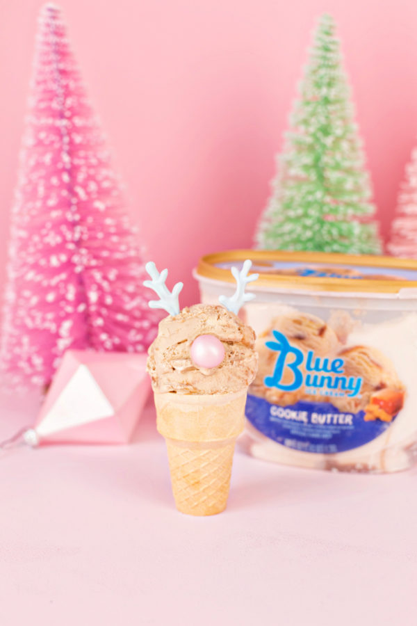 Reindeer Ice Cream Cones