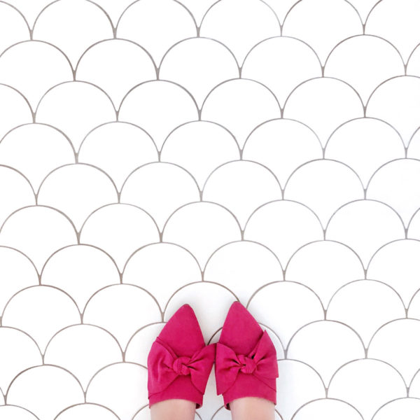 Scallop Tile Floor