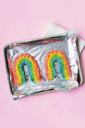 Rainbow krispies