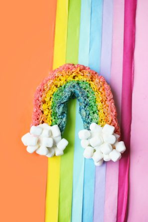 Rainbow krispies