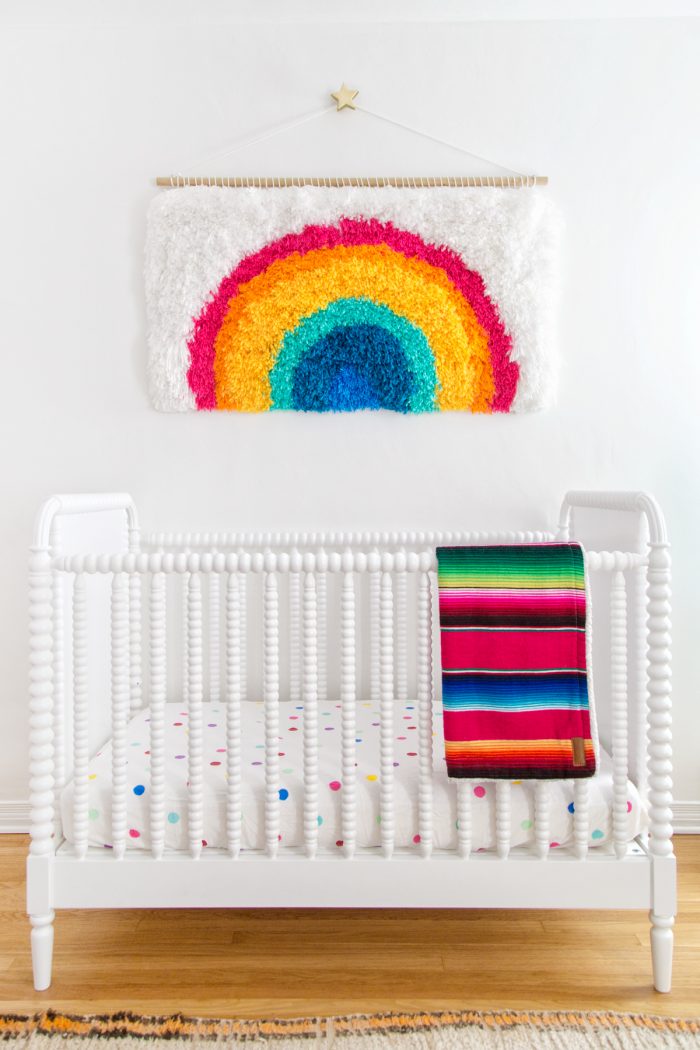 Colorful crib
