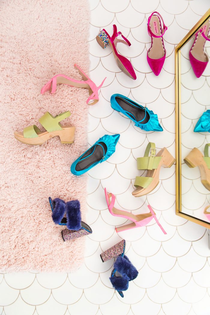 Shoes on the floor