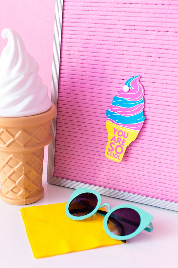 Ice cream printable