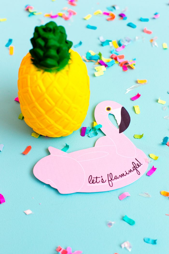 A flamingo printable