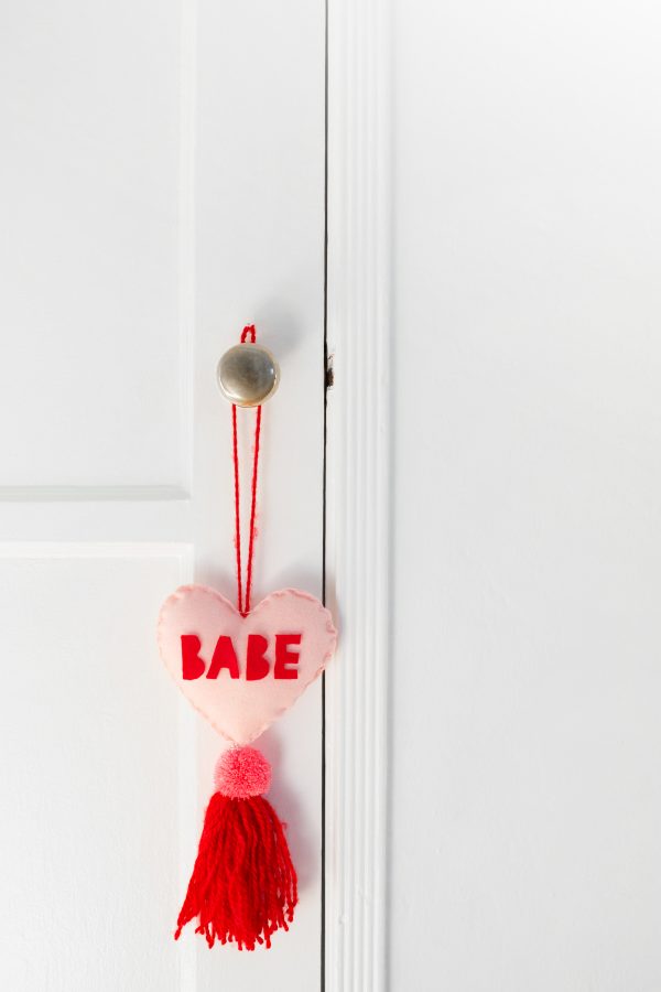 Heart tassel