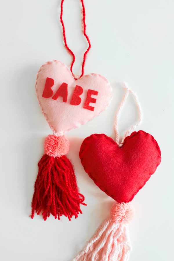 Heart tassel