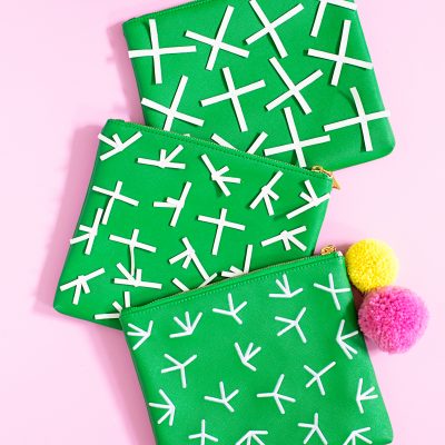 The Making of Our Cactus Clutch Cactus clutches