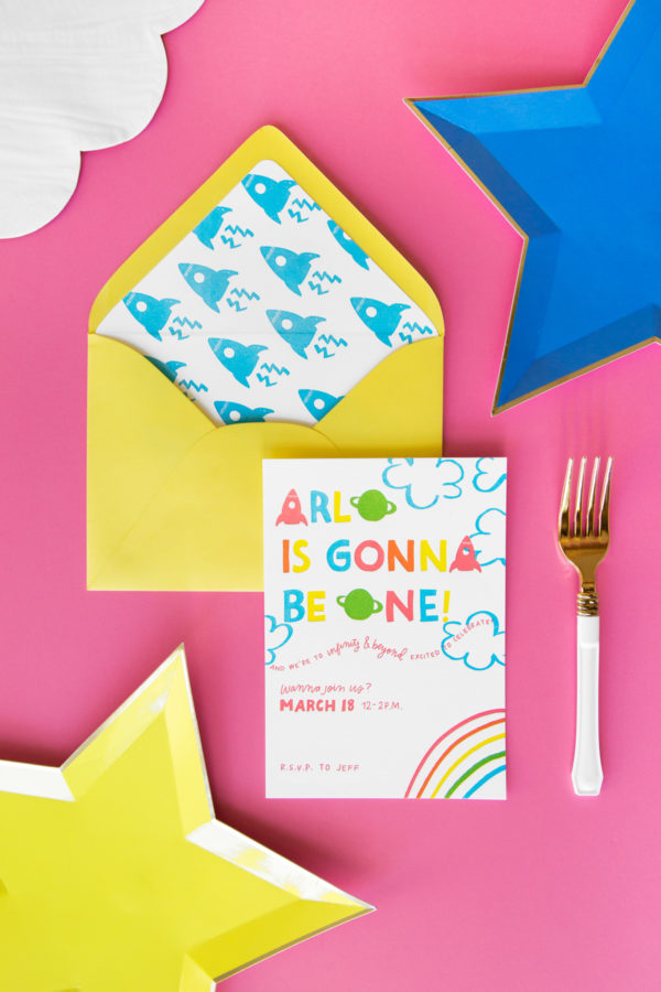 To Infinity and Beyond Inspired First Birthday Party