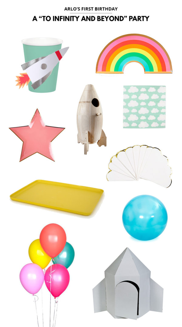 To Infinity and Beyond Inspired First Birthday Party