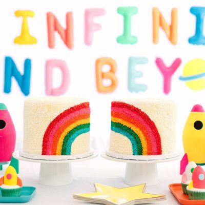 21 Awesome 2 Year Old Birthday Party Ideas Rainbow cake