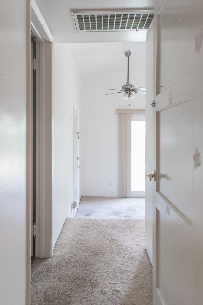 A room being renovated