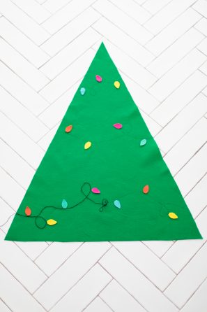 Felt christmas tree