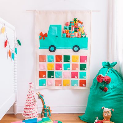 DIY Felt Truck Advent Calendar DIY Felt Truck Advent Calendar