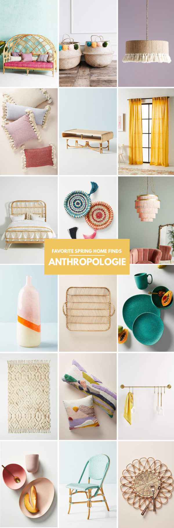Best Anthropologie Spring 2019 Home Finds
