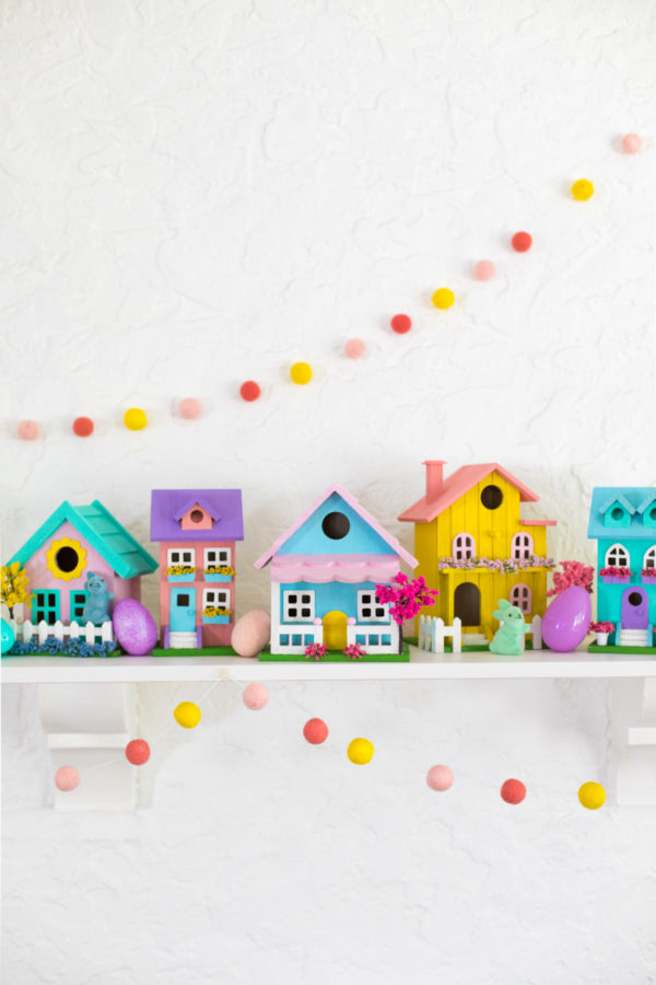 Handmade Easter Village