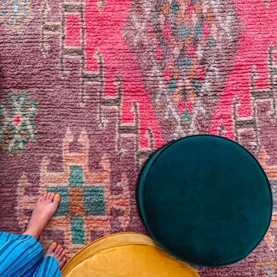 Rugs I Didn't Buy, So You Should Vol. 3 Purple and Pink Vintage Moroccan Rug