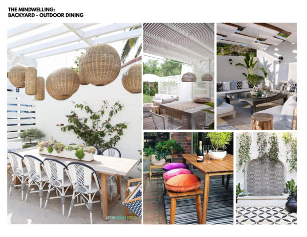 The Mindwelling Backyard - Dining Area