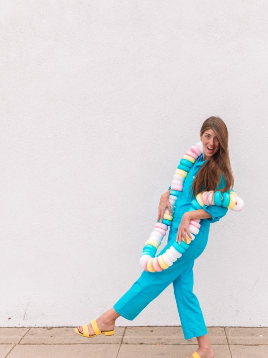 DIY Candy Necklace Costume