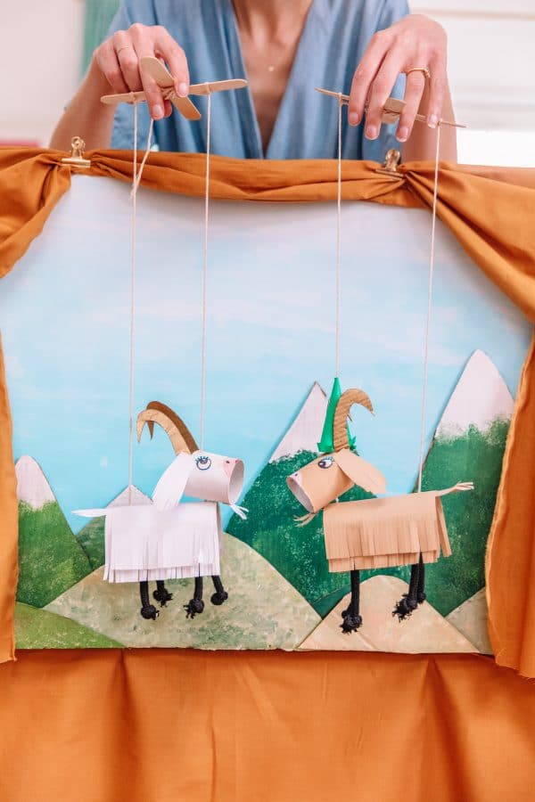 DIY Marionette Theater from The Sound of Music Crafts