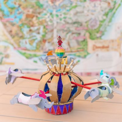 How To Make A Cardboard Dumbo Ride Cardboard dumbo ride