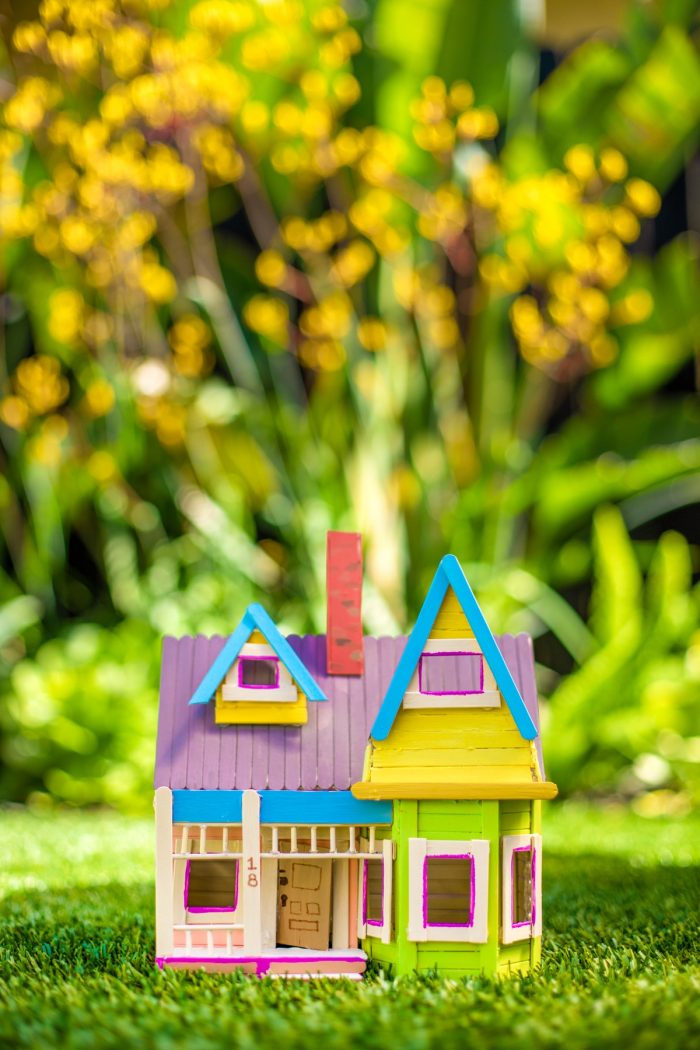 How To Make A Popsicle Stick Disney Up House