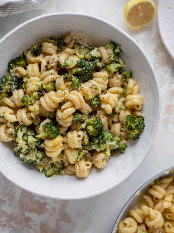 Broccoli Lemon Carbonara
