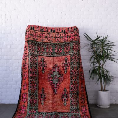 Rugs I Didn't Buy So You Should Vol. 9 Pink and Teal Vintage Moroccan Rug