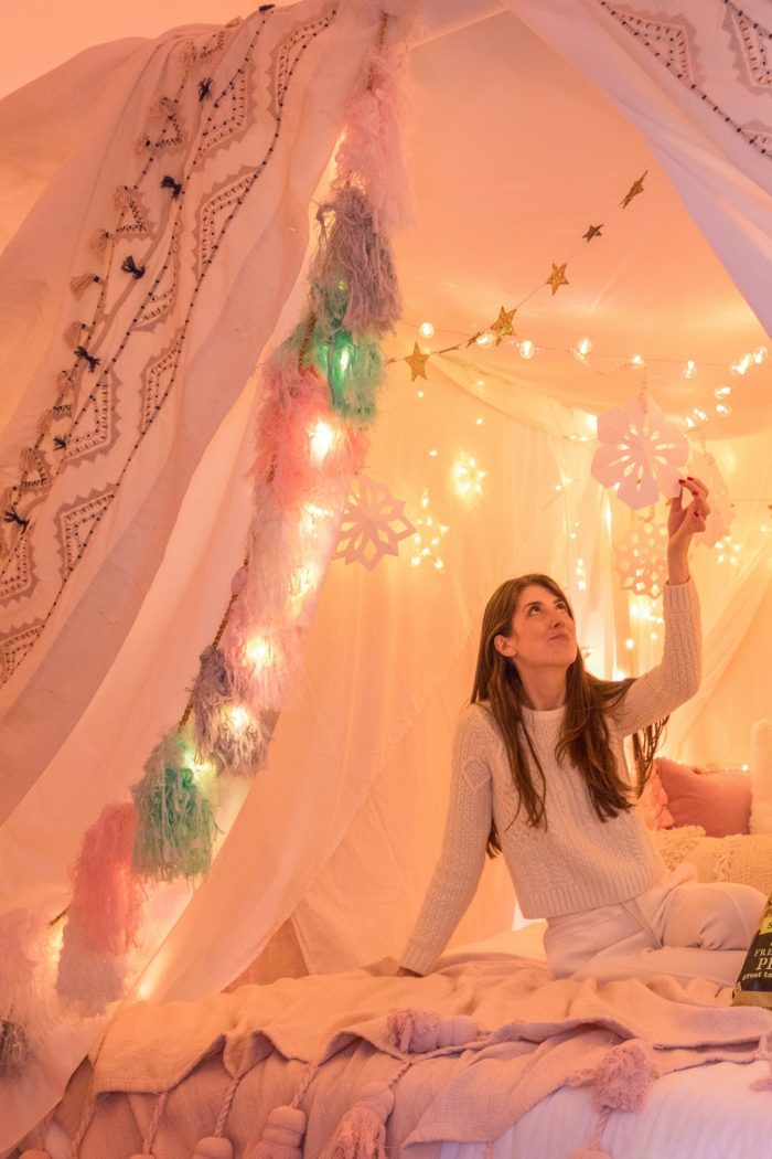 How To Make a Magical Tent from The Holiday
