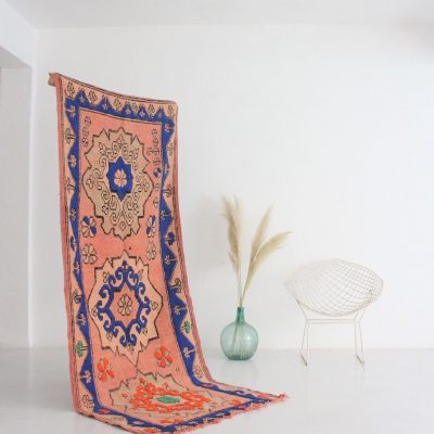 Rugs I Didn't Buy So You Should Vol. 10 Peach and Blue Boujaad Rug