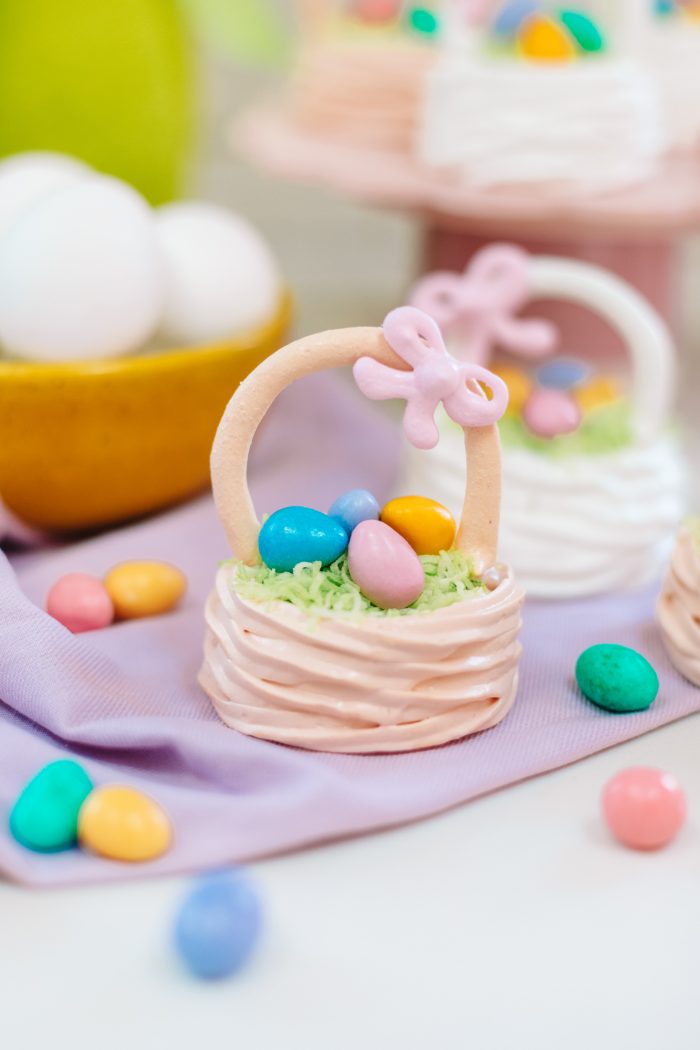A mini easter basket