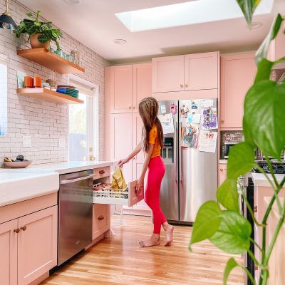 My Favorite Kitchen Must-Haves A person standing in a kitchen