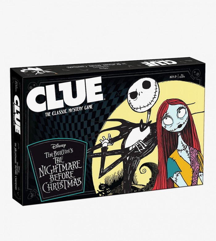 Nightmare Before Christmas Clue Board Game