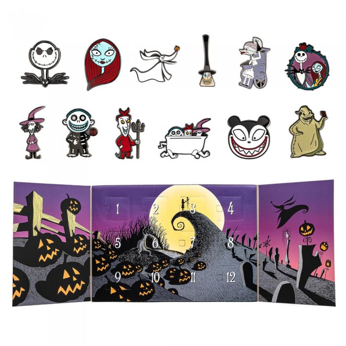 Nightmare Before Christmas Enamel Pin Advent Calendar