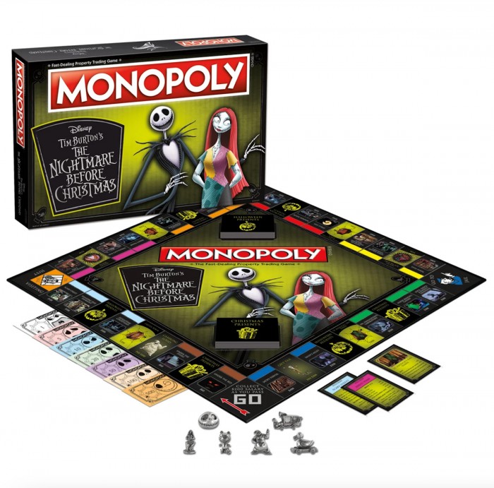 Nightmare Before Christmas Monopoly Game