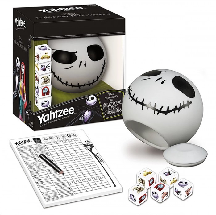 Nightmare Before Christmas Yahtzee Game