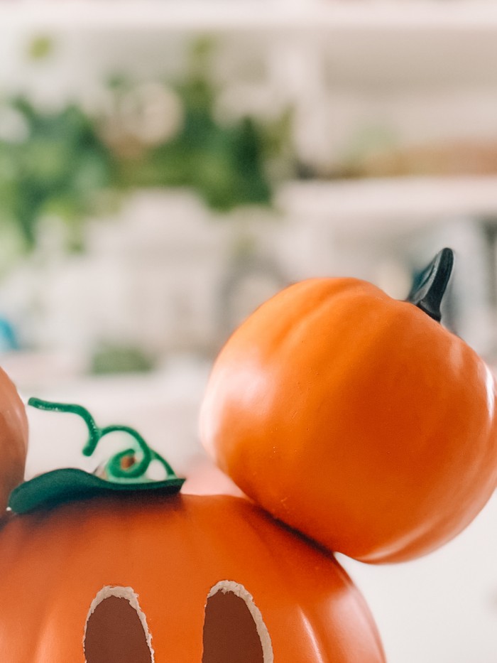 pumpkin mickey ear