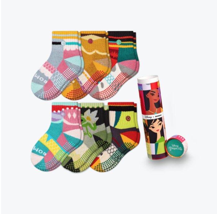 Disney Princess Socks with different sizes and princesses