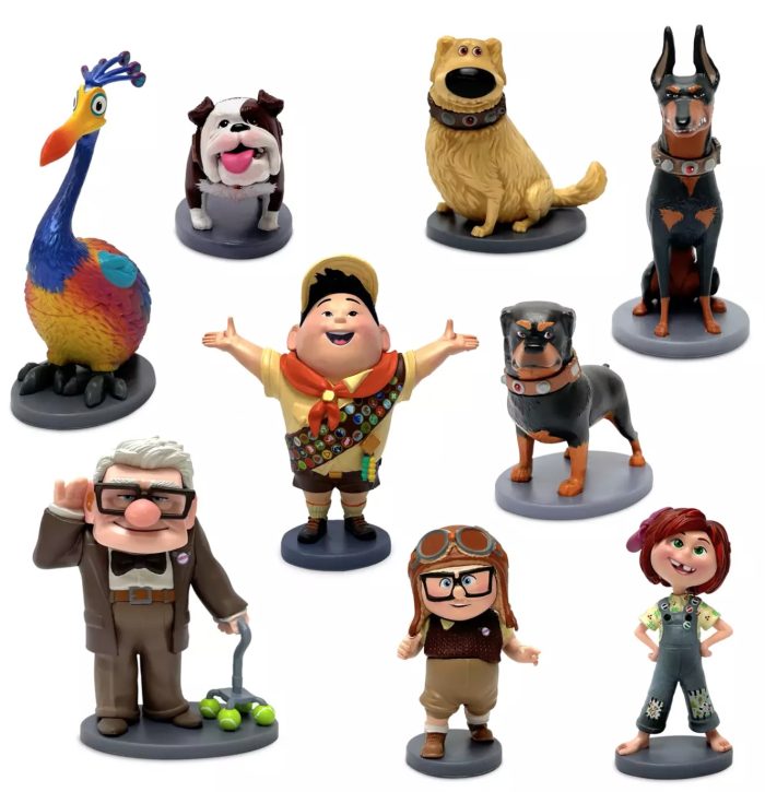 Disney Character Figurine Sets; the example includes characters from Up.