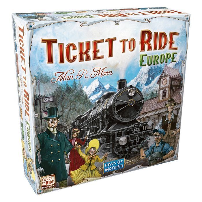 Ticket to Ride game, Europe version!