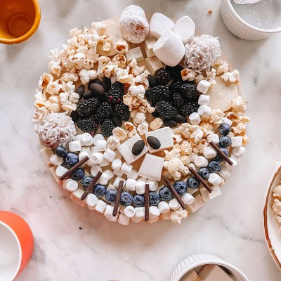 Jack Skellington Dessert Board jack skellington dessert board on a marble table