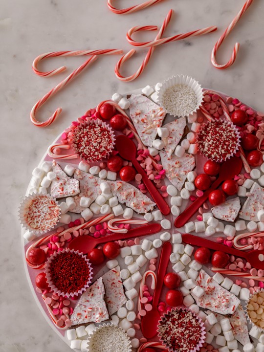 Christmas Hot Chocolate Board