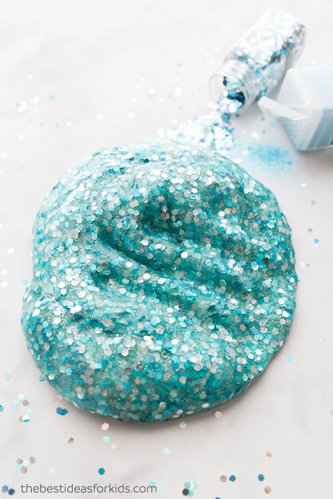 Mermaid slime craft.