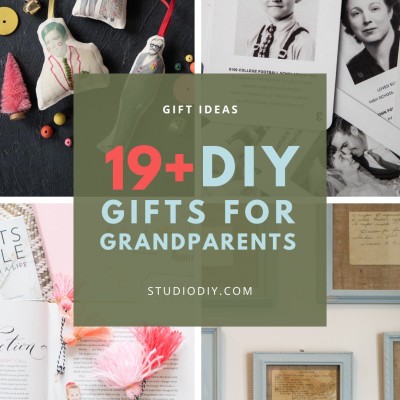 DIY Gifts for Grandparents collage