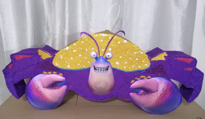 Moana Piñata Piñata in the shape of Tamatoa from Moana.