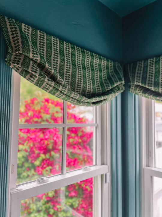 How To Make a Faux Roman Shade