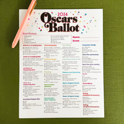Oscar ballot 2026