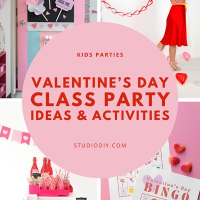 Valentine's Day Class Party Ideas Collage of Valentines Day Class Party Ideas