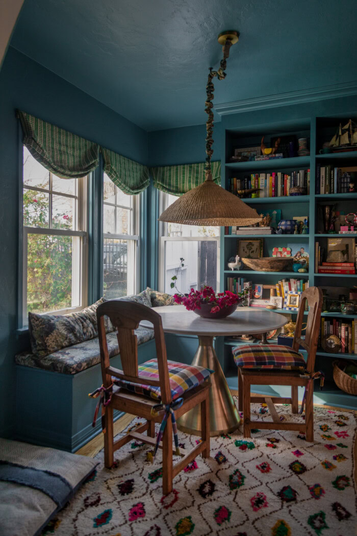 Blue Dining Room